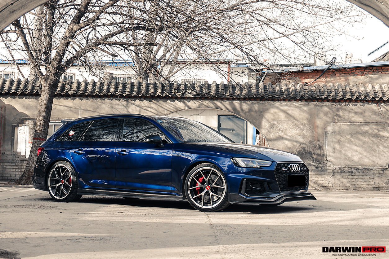 2017 - 2019 Audi RS4 B9 BKSS Style Front Lip